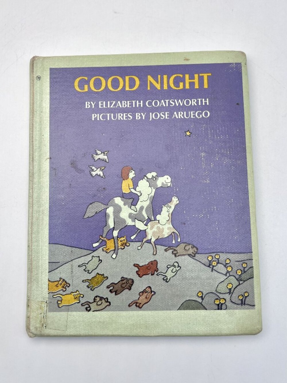 Vintage Children Book Good Night Picture Story 1972 Bedtime Classic